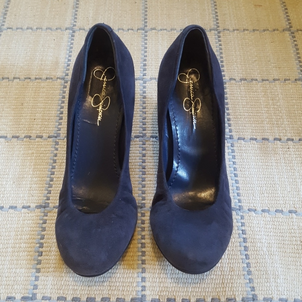 Jessica Simpson Leather Wedges